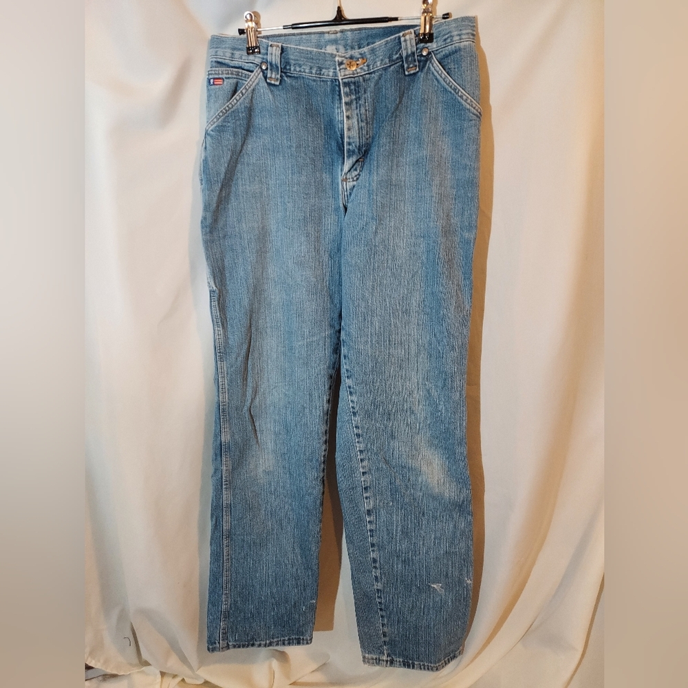 20X Carpenter Distrssed Wide Leg Jeans - 30"